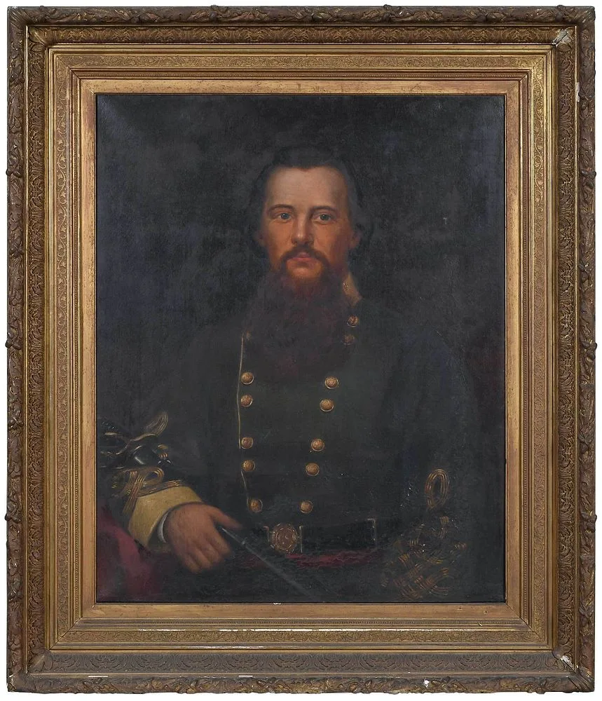 William Garl Brown, Portrait of George B. Anderson, Cavalry Brigadier General of the Confederate States, 1862, oil on canvas