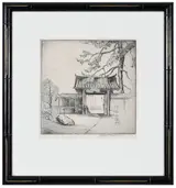Elizabeth O'Neill Verner, Residence of Chion-In Priests, Kyoto (1938)