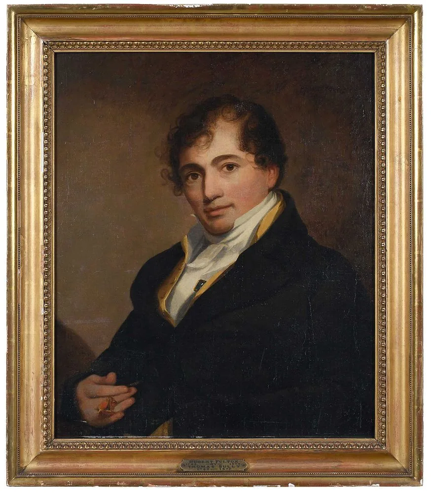 Robert Fulton by Thomas Sully, oil on canvas, sold Mar 2022