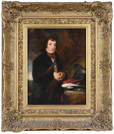 Sir John Watson Gordon, Portrait of Alexander Wilson (1766-1813), apparently, oil on panel