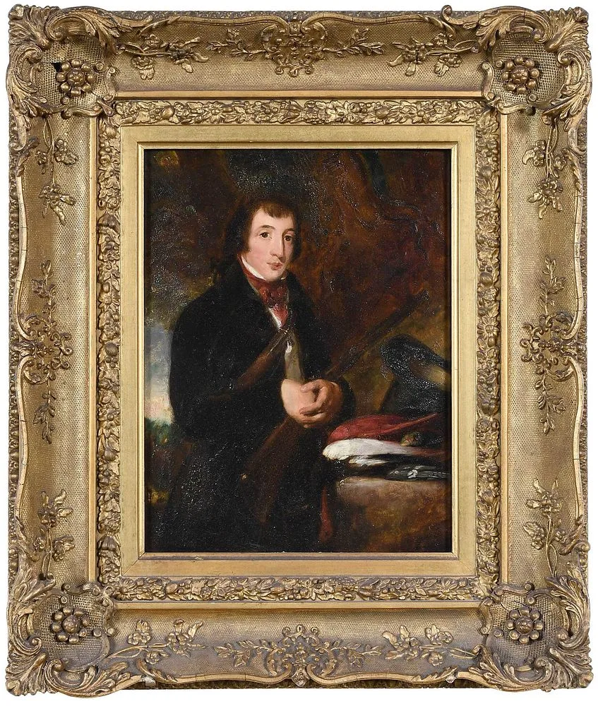Sir John Watson Gordon, Portrait of Alexander Wilson (1766-1813), apparently, oil on panel