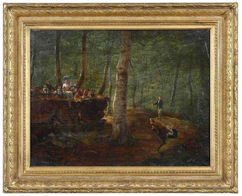James Hope, The Rostrum, 1882, oil on canvas