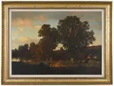 Henry Pember Smith, Sunset Over the Lane