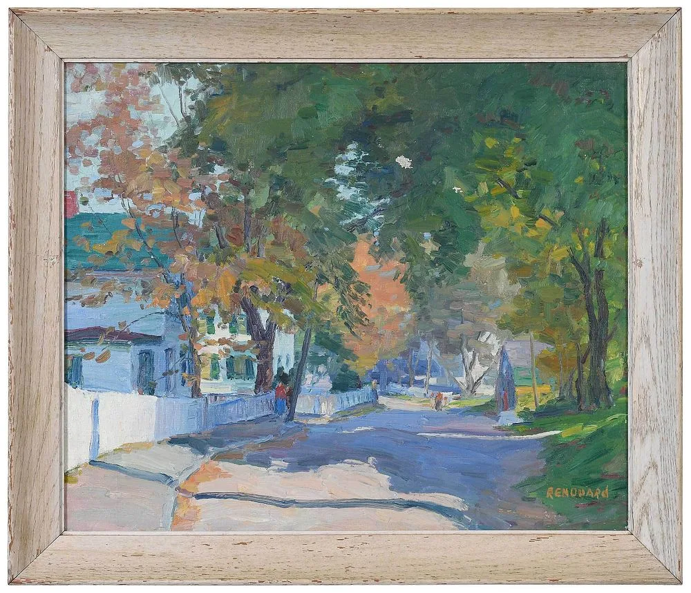 George Renouard, Summer Afternoon, oil on canvas