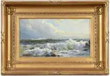 William Trost Richards, Crashing Waves