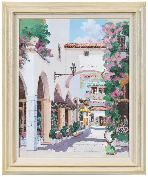 Ronni Pastorini, Via Minzer, acrylic on canvas