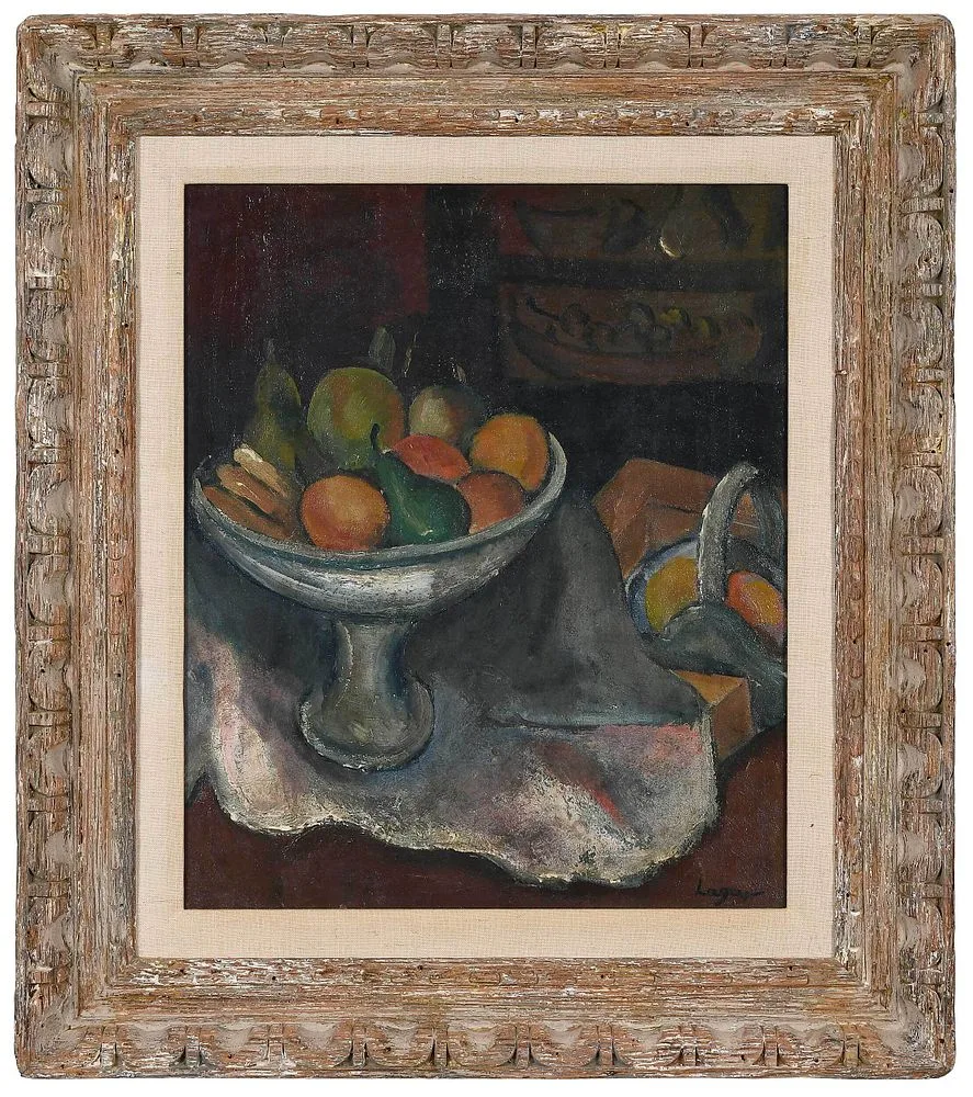 Still Life by Celso Lagar Arroyo, oil on canvas, sold Feb 2022