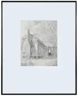 Louis Orr, Old Servant's Quarters, Hillsboro, North Carolina, not apparently signed