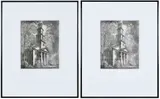 Louis Orr, Two Proofs: First Presbyterian Church, New Bern, North Carolina, second quarter 20th century, not apparently signed