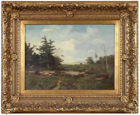 Alexander Helwig Wyant, Pool on the Ausable, c. 1871, oil on canvas