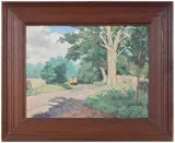 James McBey, Hay Wagon on a Track