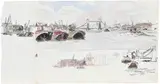 James McBey, London Bridge