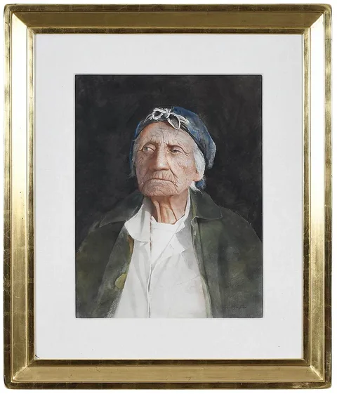 Hubert Shuptrine, Redblood, 1999, watercolor on paper