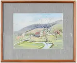 Elizabeth O'Neill Verner, Twin Silos at Warm Springs, Virginia