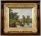 Levi Wells Prentice, Boating in the Adirondacks