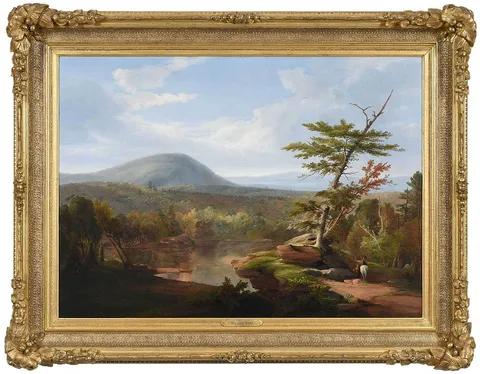 William Hart, View of the Catskills, oil on canvas