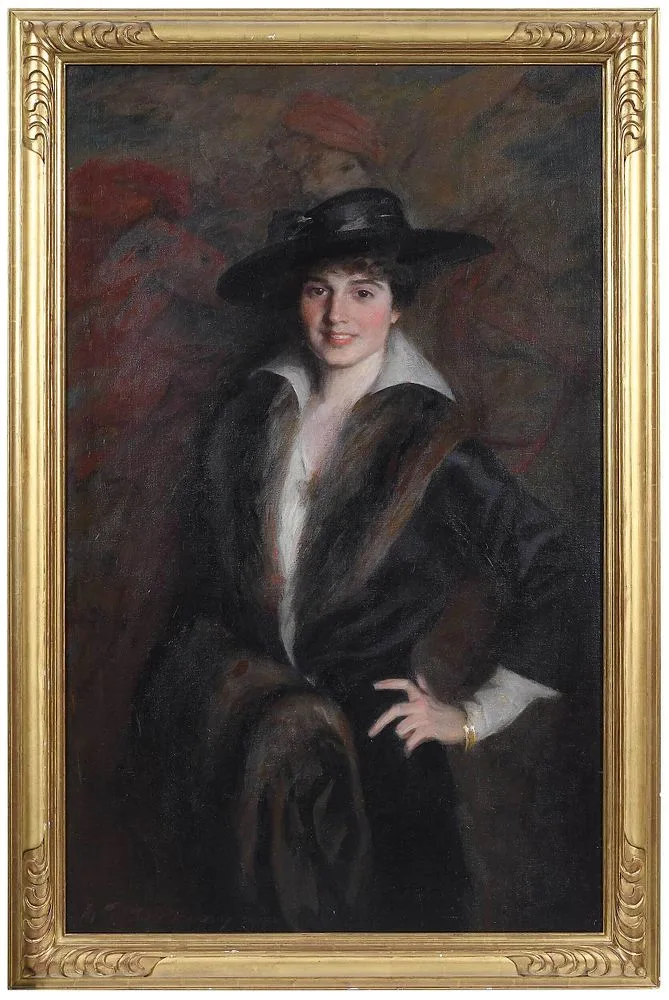 William Smedley, October Weather, 1916, oil on canvas