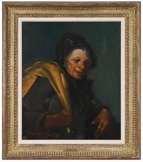 George Luks, The Rag Picker, c. 1921, oil on canvas