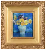 Laura Coombs Hills, Yellow Pansies