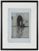 James McBey, Sotto Portico, Venice