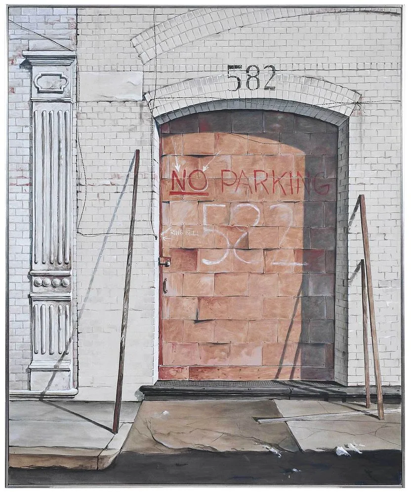 728 by Gerhardt Liebmann, 1972, acrylic polymer on canvas, sold Sep 2021