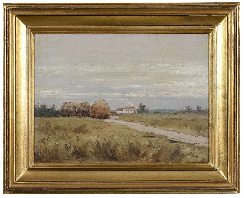 The Moor by William Derrick, oil on canvas, sold Jul 2021