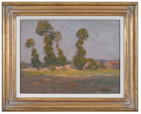 William S. Robinson, Etaples, France, Summer 1900, oil on canvas