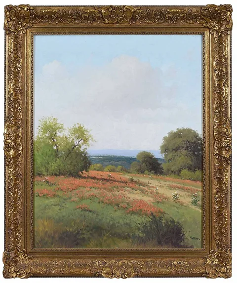 Startling Moment by Jerry Ruthven, oil on canvas, sold Jul 2021