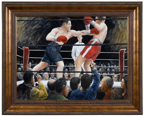Dale Rayburn, Brawler, 2010, acrylic on canvas