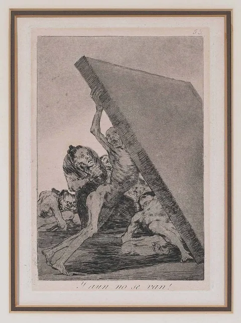 Francisco De Goya, Y aun no se van!, 1799, etching and aquatint on wove paper