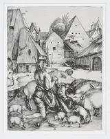 Albrecht Durer, The Prodigal Son (Der Verlorene Sohn) (B., M., H. 28)