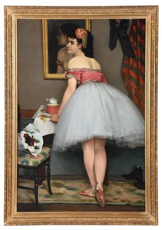 Emmanuel Benner, After the Ballet, 1872, oil on canvas