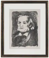 Pierre-Auguste Renoir, Portrait of Richard Wagner (D. 33)