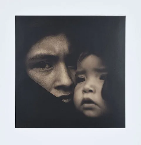 Jack Spencer, Refujio and Juanita, Santa Brigida, 2001, gelatin silver print