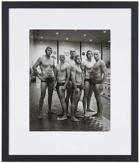 Anderson & Low, Waterpolo Players, USAFA #3, 2001, gelatin silver print