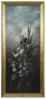 Carducius Plantagenet Ream, Purple and White Irises