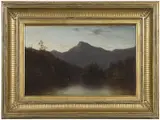 David Johnson, Evening in an Adirondack Lake