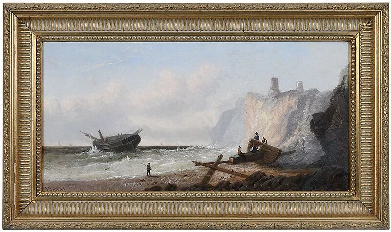 Sr. by John Holland, oil on canvas, sold Apr 2021