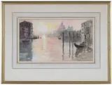 James McBey, September, Venice