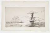 James McBey, A Tartane Leaving Venice