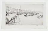 James McBey, A Regatta on the Grand Canal Venice