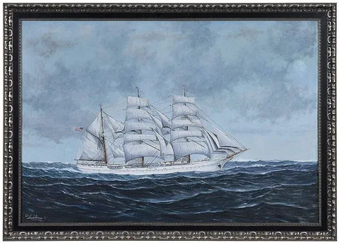 Robert Lie, The Eagle, oil on canvas
