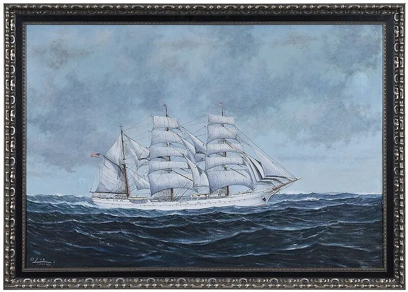 Robert Lie, The Eagle, oil on canvas