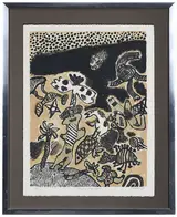 Guillaume Cornelis van Beverloo, Plage sauvage peuplée