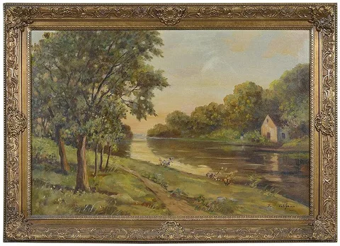 John Califano, Sundown, oil on canvas