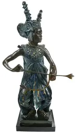 Malvina Hoffman, Bali Dancer with Bow and Arrow