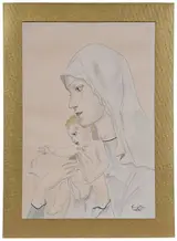 Léonard-Tsuguharu Foujita, Vierge à l'enfant