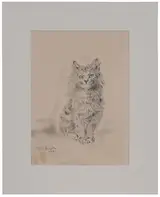 Léonard-Tsuguharu Foujita, Chaton (Kitten)