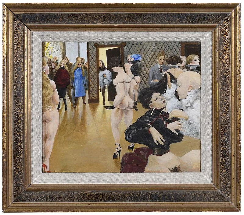Gilbert Frederick (Bert) Carpenter, Paired, 1984, acrylic on board