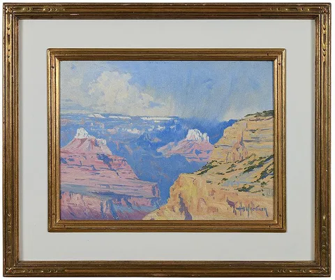 H.B. Wagoner, Everchanging Mystery - The Grand Canyon, oil on Masonite